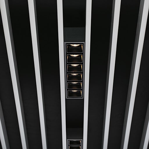 ZG LIGHTING - SUPIL-R DF6 2000-940 LDO FL-DBK LH40 BK