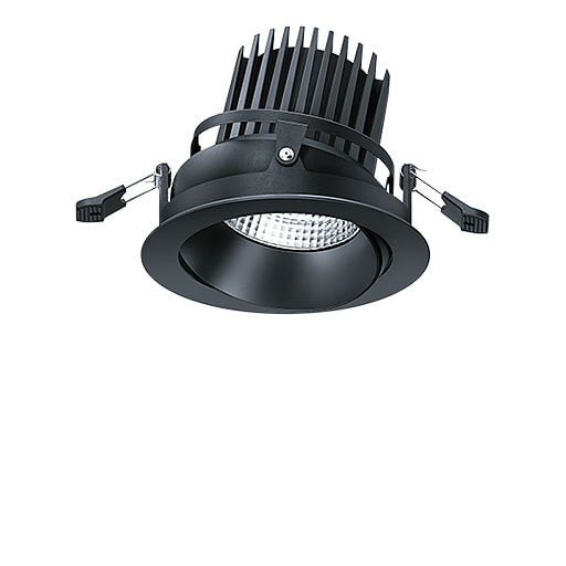 ZG LIGHTING - <MICROS2 R125 2500-940 LDO WFL-DBK BK
