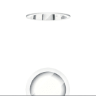 ZG LIGHTING - PANOS R R200 COVER CLEAR WH IP54 60800646