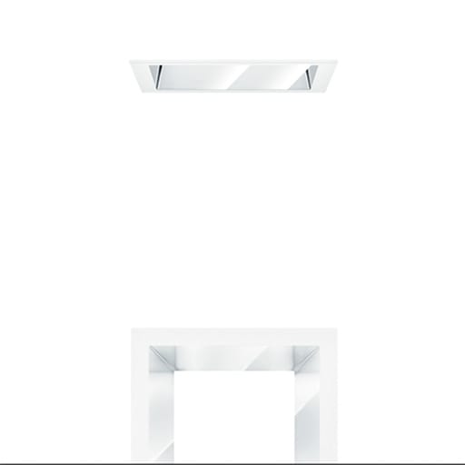 ZG LIGHTING - PANOS INF IP54 GLAS KLAR Q140 WH