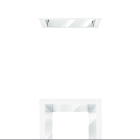 ZG LIGHTING - PANOS INF IP54 GLAS KLAR Q140 WH