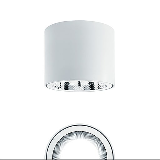ZG LIGHTING - PANOS SC R200 HOUSING D235 WH
