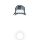 ZG LIGHTING - <PANOS EVO R100L 15W 830 SWI WH WH