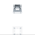 ZG LIGHTING - PANOS EVO Q100L 15W 827 SWI AL WH