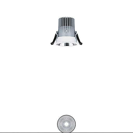 ZG LIGHTING - PANOS INF R68 9W 927 LDO SP-FAL TL