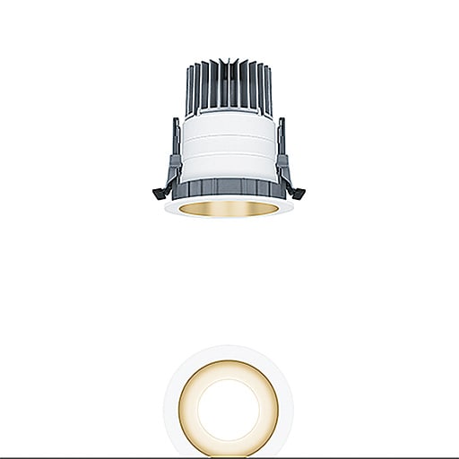 ZG LIGHTING - <PANOS EVO R100H 15W 827 SWI GD WH