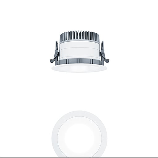 ZG LIGHTING - <PANOS EVO R150H 9W 840 SWI WH WH 60815837
