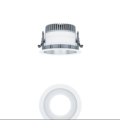 ZG LIGHTING - <PANOS EVO R150H 15W 840 SWI SM WH