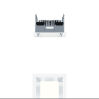 ZG LIGHTING - PANOS EVO Q140L 9W 830 SWI AL WH