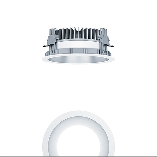 ZG LIGHTING - <PANOS EVO R200L 19W 840 LDO SM WH 60816064