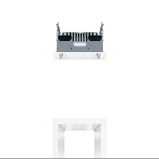 ZG LIGHTING - PANOS EVO Q140L 9W 840 LDO AL WH