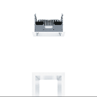 ZG LIGHTING - PANOS EVO Q140L 9W 840 LDO AL WH