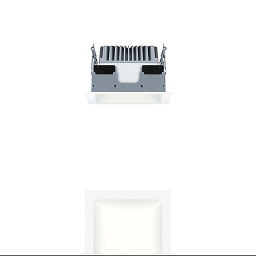 ZG LIGHTING - PANOS EVO Q140H 9W 830 LDO WH WH