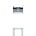 ZG LIGHTING - PANOS EVO Q140L 15W 830 LDO SM WH