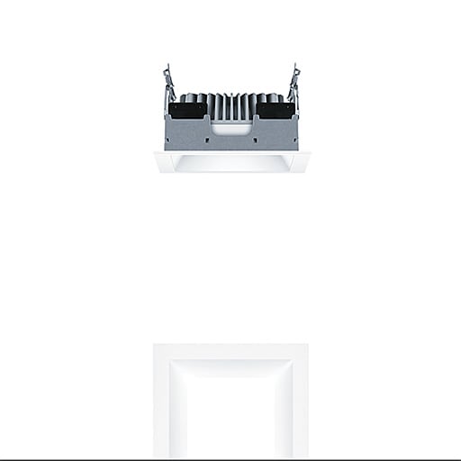 ZG LIGHTING - PANOS EVO Q140L 15W 840 LDO WH WH