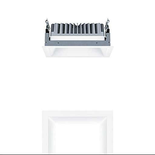 ZG LIGHTING - PANOS EVO Q190L 15W 840 LDO WH WH
