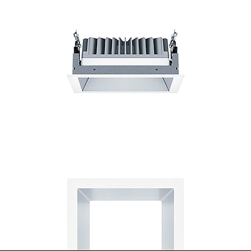 ZG LIGHTING - PANOS EVO Q190L 19W 840 LDO SM WH