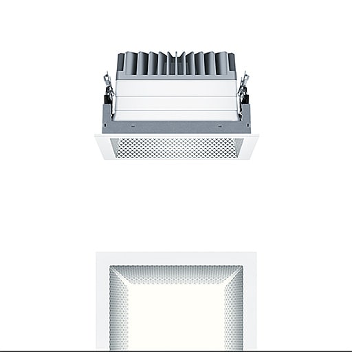 ZG LIGHTING - PANOS EVO Q190H 19W 830 LDO FAL WH