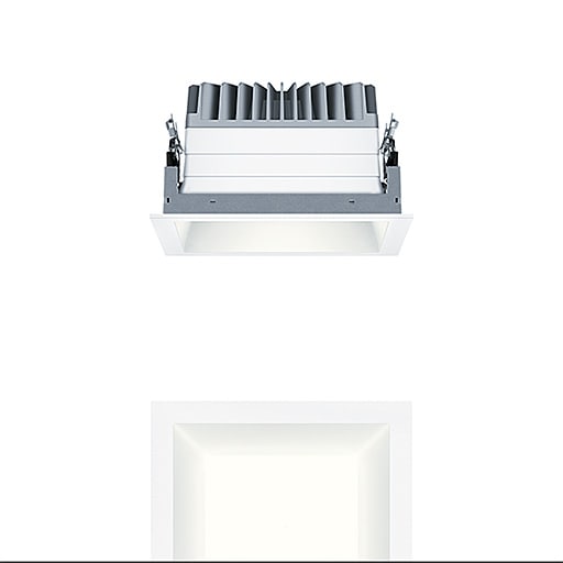 ZG LIGHTING - PANOS EVO Q190H 19W 830 LDO WH WH