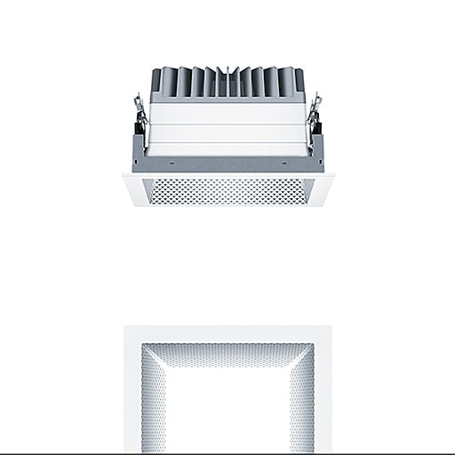 ZG LIGHTING - PANOS EVO Q190H 19W 840 LDO FAL WH
