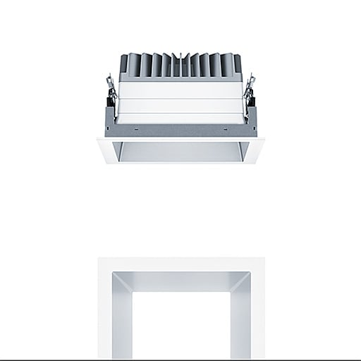 ZG LIGHTING - PANOS EVO Q190H 19W 840 LDO SM WH