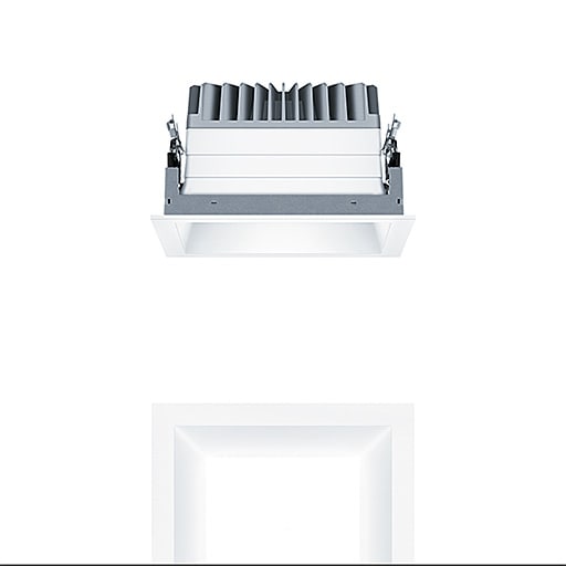 ZG LIGHTING - PANOS EVO Q190H 19W 840 LDO WH WH
