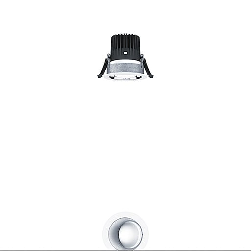 ZG LIGHTING - PANOS INF R68WW 11W 940 LDO AL WH