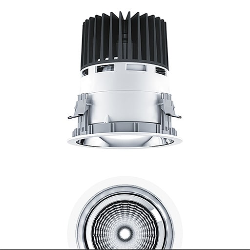 ZG LIGHTING - PANOS INF R200 85W 927 LDO FL-FAL WH