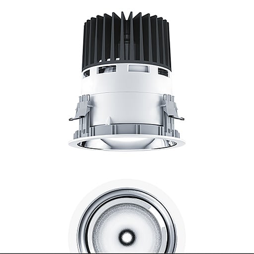 ZG LIGHTING - PANOS INF R200 62W 930 LDO SP-FAL WH