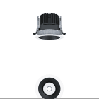 ZG LIGHTING - PANOS INF R100L 15W 930 LDO FL-BK WH