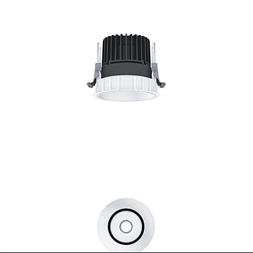 ZG LIGHTING - PANOS INF R100L 15W 930 LDO FL-WH TL