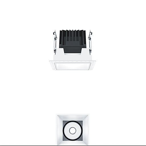 ZG LIGHTING - PANOS INF Q100L 15W 940 LDO SP-WH TL