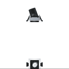 ZG LIGHTING - PANOS INF Q68V 10W 930 LDO SP-BK WH