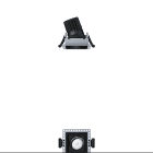 ZG LIGHTING - PANOS INF Q68V 10W 930 LDO SP-BK TL