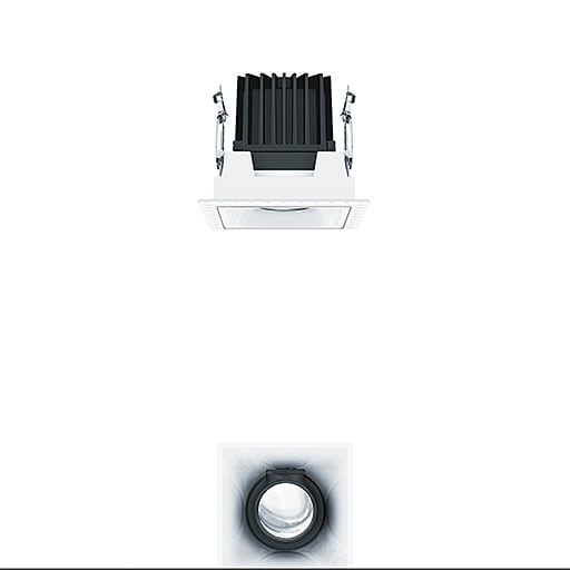 ZG LIGHTING - PANOS INF Q100V 16W 927 LDO FL-WH TL