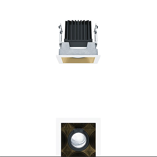 ZG LIGHTING - PANOS INF Q100V 22W 927 LDO FL-GD WH