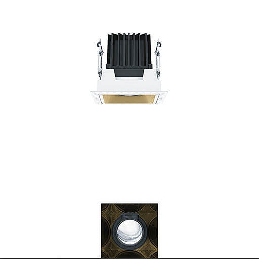 ZG LIGHTING - PANOS INF Q100V 16W 927 LDO FL-GD TL