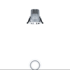 ZG LIGHTING - PANOS INF R68 10W 940 LDO FL-AL WH