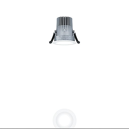 ZG LIGHTING - PANOS INF R68 10W 940 LDO FL-WH WH