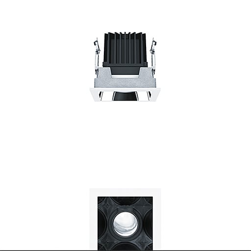 ZG LIGHTING - PANOS INF Q100V 15W 940 LDO SP-AL WH