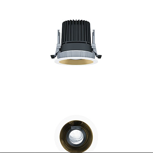 ZG LIGHTING - PANOS INF R100V 15W 930 LDO SP-GD WH