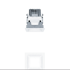 ZG LIGHTING - P-INF Q100H 750-930 LDO WH WH