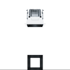 ZG LIGHTING - P-INF Q100L 1000-930 LDO BK TL