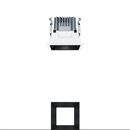 ZG LIGHTING - P-INF Q100L 1000-930 LDO BK TL