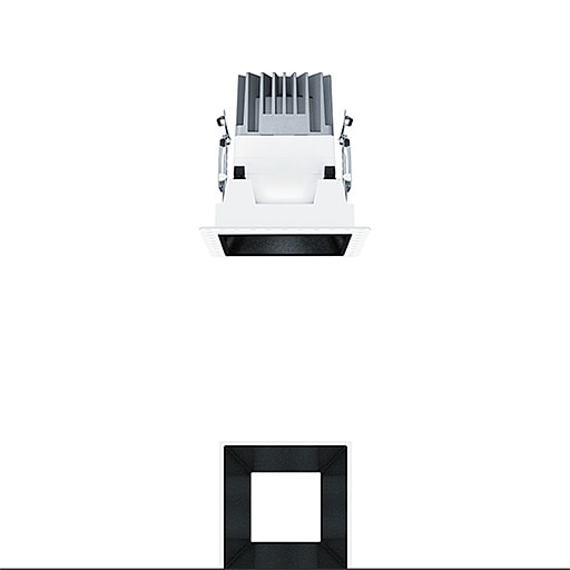 ZG LIGHTING - P-INF Q100H 750-940 LDO BK TL