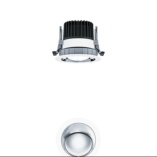 ZG LIGHTING - P-INF R100WW 1000-927 LDO AL WH