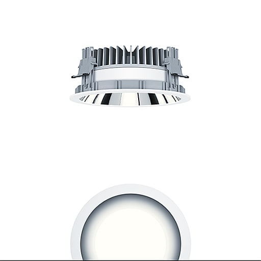 ZG LIGHTING - <P-INF R200L 2500-930 LDO AL WH