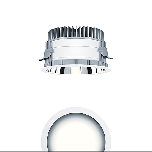 ZG LIGHTING - <P-INF R200H 2500-930 LDO AL WH