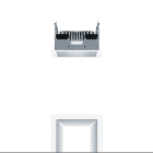 ZG LIGHTING - P-INF Q140L 1800-940 LDO FAL WH