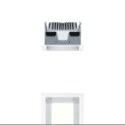 ZG LIGHTING - P-INF Q140H 1600-930 LDO SM WH